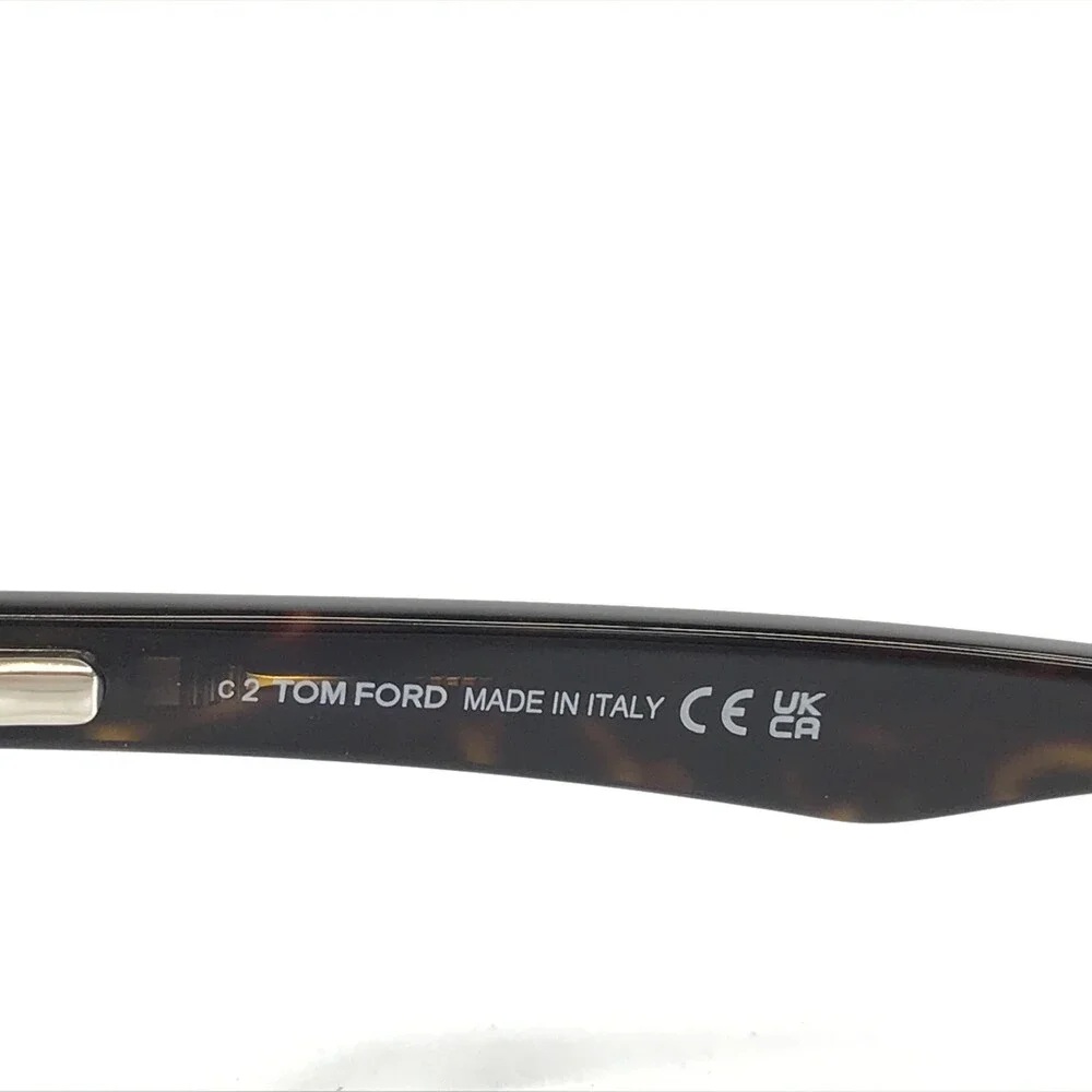 Tom Ford Eyeglasses Frames TF6069-B 052 Tortoise with Magnetic Clip-On 54-14-140